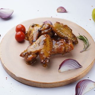  Крильця в медово-гірчичному соусі  (200г)