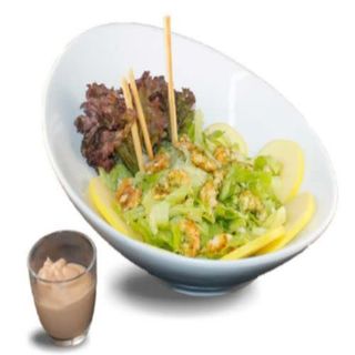 Ensalada cocktail de gambas