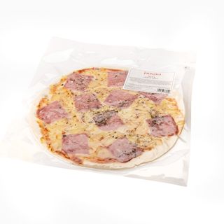 Pizza Jamón dulce y queso