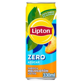 Lipton Zero Melocotón - lata 330ml
