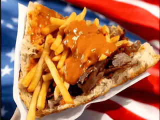 KEBAB W BUŁCE AMERYKAŃSKI