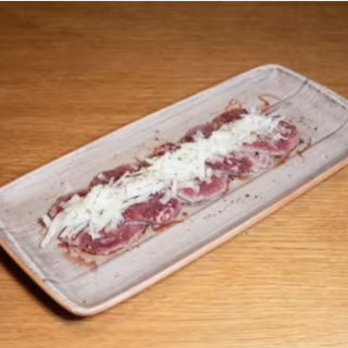 Semicarpaccio de ternera