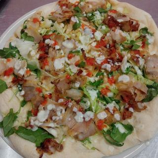 Focaccia kebab