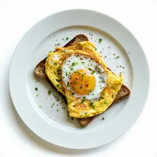 Omelette On Toast