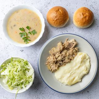 Cepkana svinjetina obrok