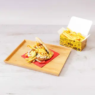 Menù panino falafel