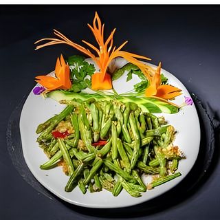 Fasole ganbian(prajita si uscata)