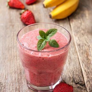 Smoothie de Fresa y Plátano (500 ml)