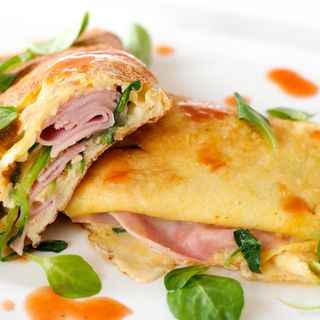 Омлет с прошутто