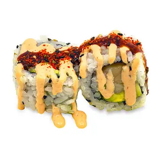 Spicy Salmon con Aguacate (9 Uds.)