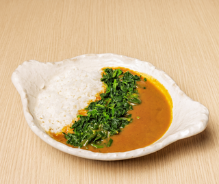 Spinaci curry rice
