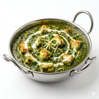 102. Queso Hindú Y Espinacas Cocido Con Jengibre