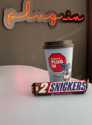 Snickers latte large