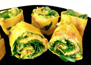 Crepe Salgado de Vegetais