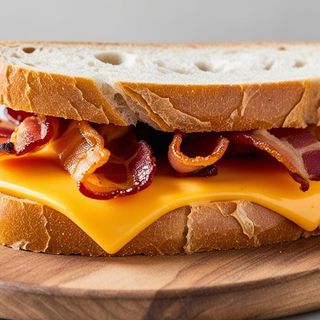 Entrepà Bacó Amb Formatge