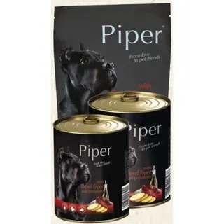 Hrana umeda caini Piper ficat de vita si cartofi 400 g