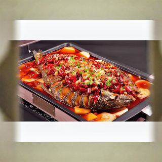 Cap de rață GanGuo 干锅鸭头