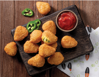 Chilli cheese Nuggets  z frytkami