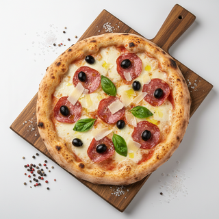 Pizza Salame al Bianco Ø 32cm