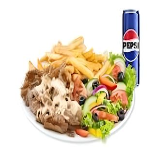 Doner Dania na Talerzu Mega z Serem plus 0.33l Pepsi