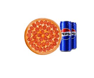 Pepperoni Picante L + Dve limenke