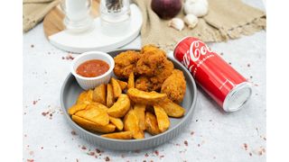Chicken wings,Coca Cola