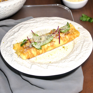 Омлет с грибами