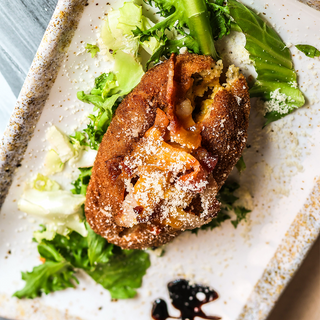 Crocchettone napoletano alla carbonara