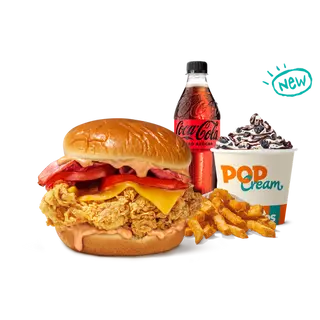 Menú Completo Creamy Chicken Sandwich 