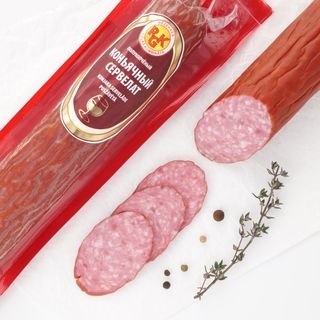 25007-Колбас Сервилат Конячен (350г) Рк