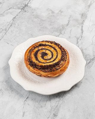 маковая булочка