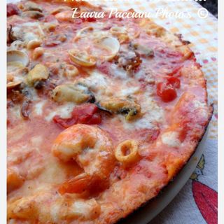 Frutti di mare + coca-cola + Patatine