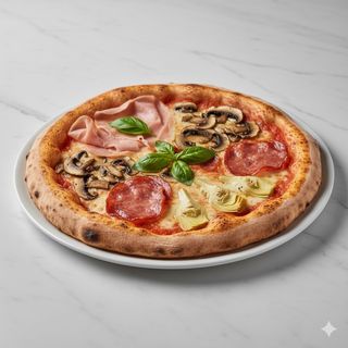 Pizza Cuatro Estaciones (31 Cm.)