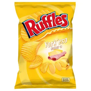 Patatas Fritas Onduladas York´eso Ruffles · Bolsa de 115 grs.