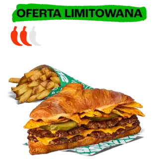 PODWÓJNY KROSANT CZIPOTLE ZESTAW
