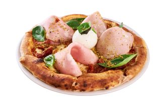 PIZZA MORTADELLA E BURRATA