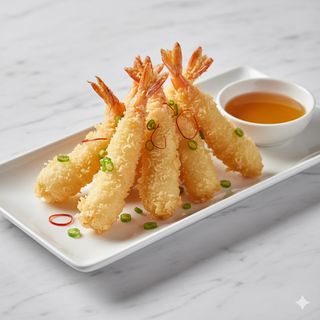 Tempura de langostinos (6 uds.)