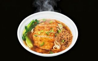 04 - Ramen a mano in brodo con cotoletta di pollo