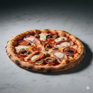 Pizza salumi (32 cm.)