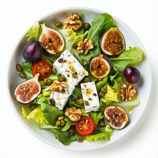 Sałatka z camembertem