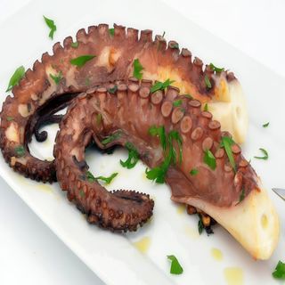 Pulpo braseado