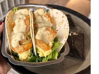 Такос з креветками