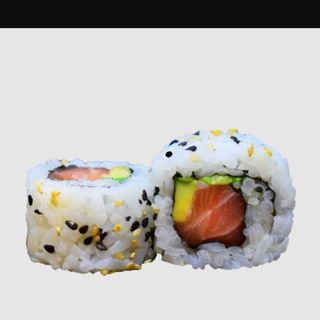 20. California Salmón Y Aguacate (8 Uds.)