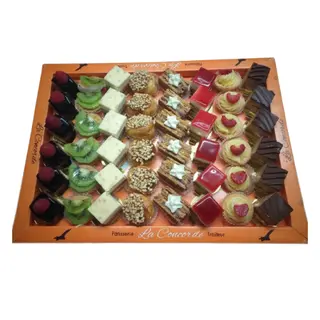 Plateau soirée mousse glacée (48 pièces)