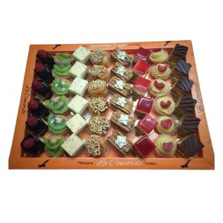 Plateau soirée mousse glacée (48 pièces)