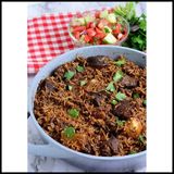 African Beef Pilau
