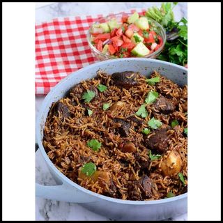 African Beef Pilau