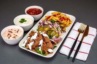 Shaorma la farfurie vita