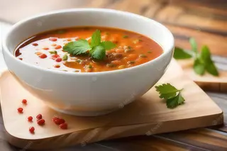 Sopa de lentejas