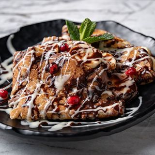 Clatite cu nocciola si banane